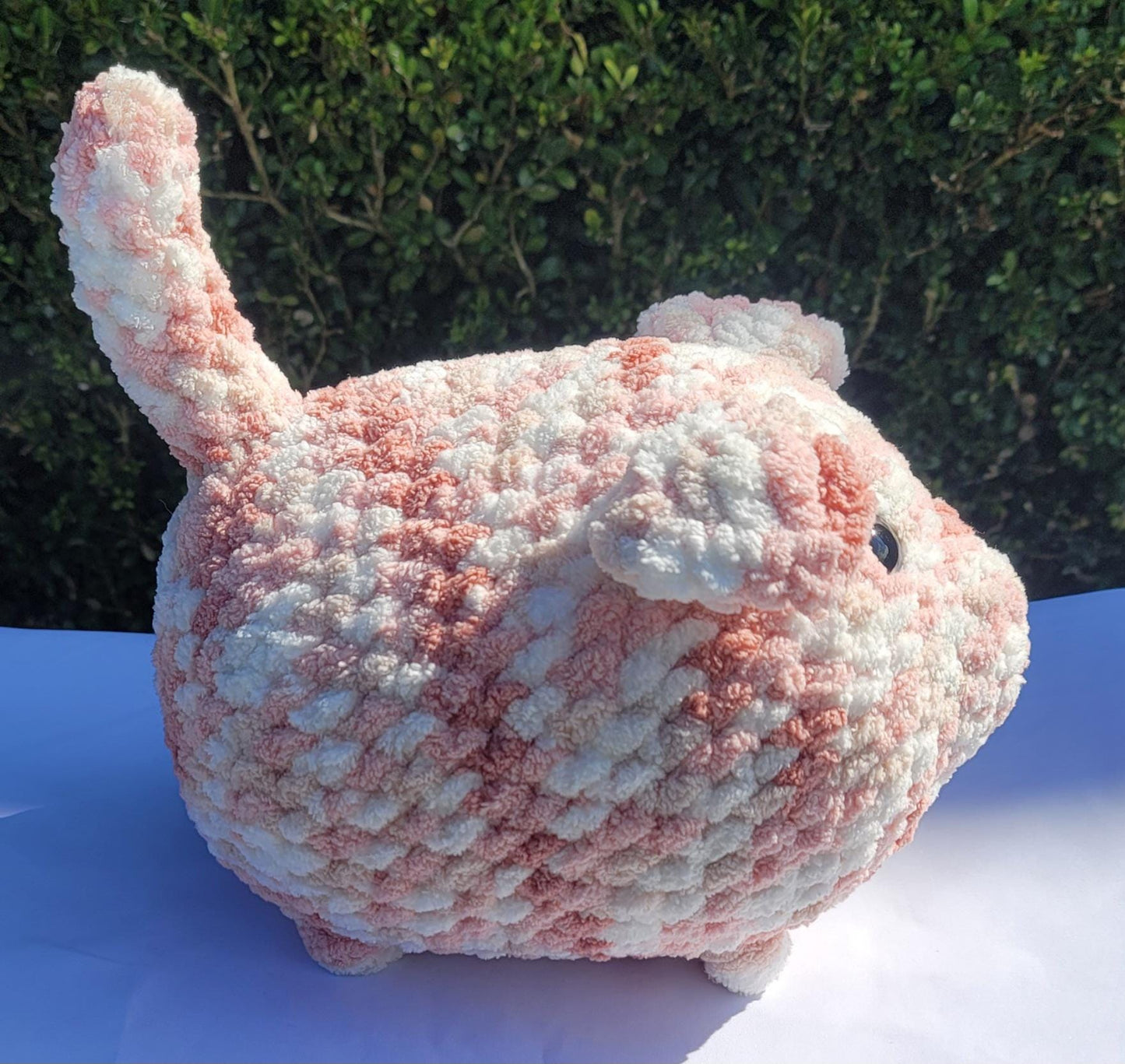 Adorable Strawberry Crochet Dog Plushie – Handmade Amigurumi Puppy