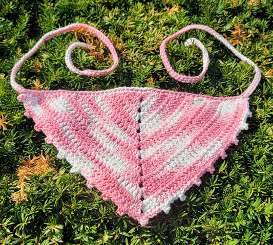Bandanas de crochet Candy Crush: ¡fresa, verde azulado y más colores divertidos para cada estado de ánimo!