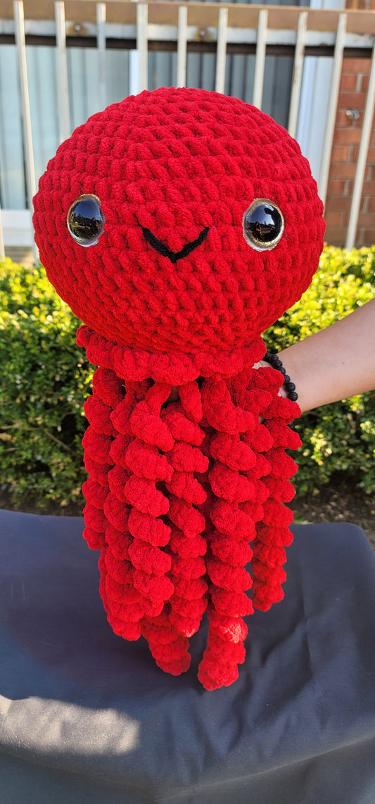 Medusas amigurumi suaves de las profundidades 🐙❤️🌊