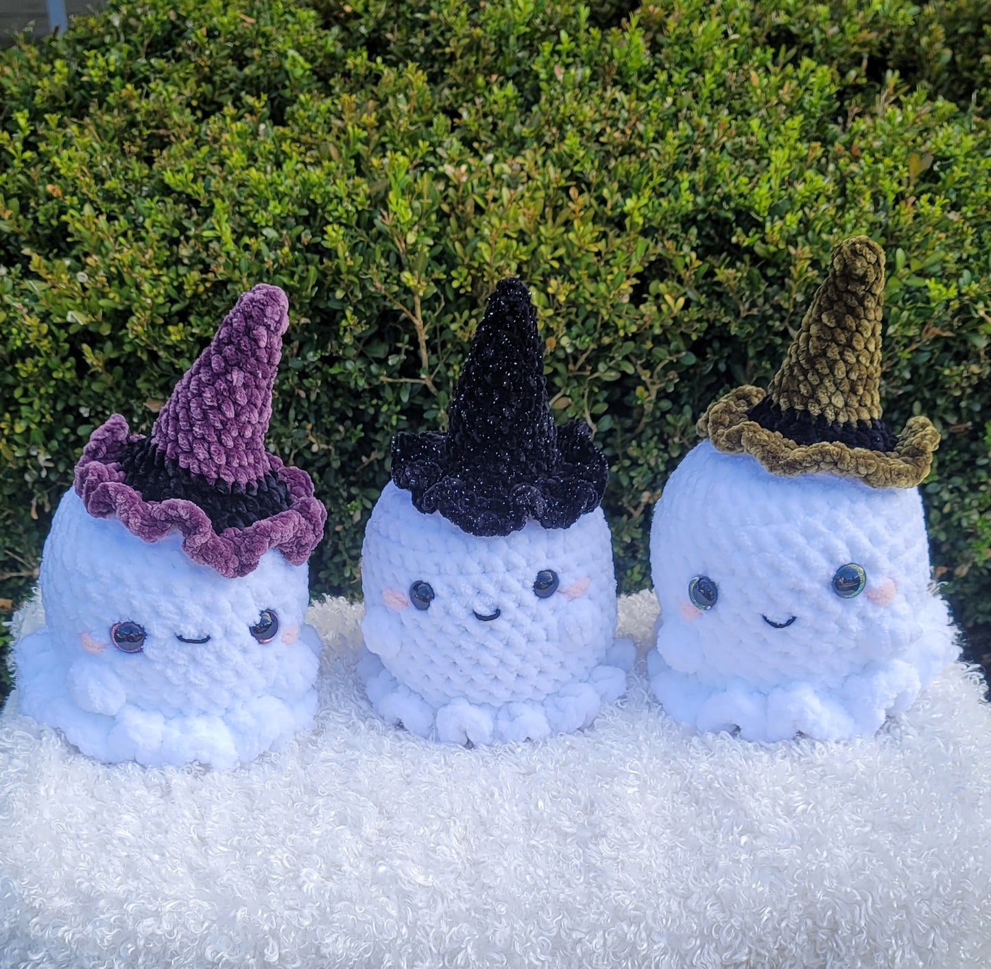 Crochet Cutie Ghosts - Ghost Hat Gang