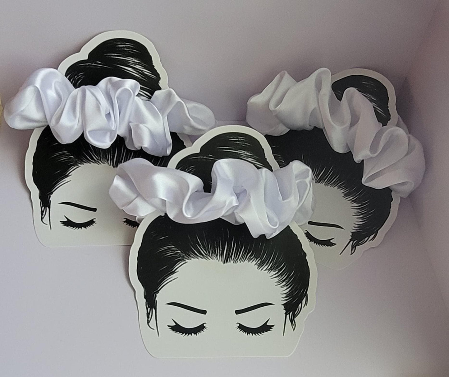 Colorful Crochet Hair Scrunchies Set, Handmade Soft Hair Ties for Women and Girls