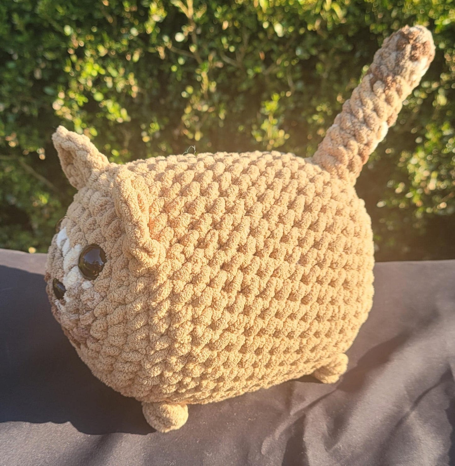 Dog Plushie, Loaf Dog Amigurumi, Puppy Stuffed Animal, German Shepard, Crochet Doggie