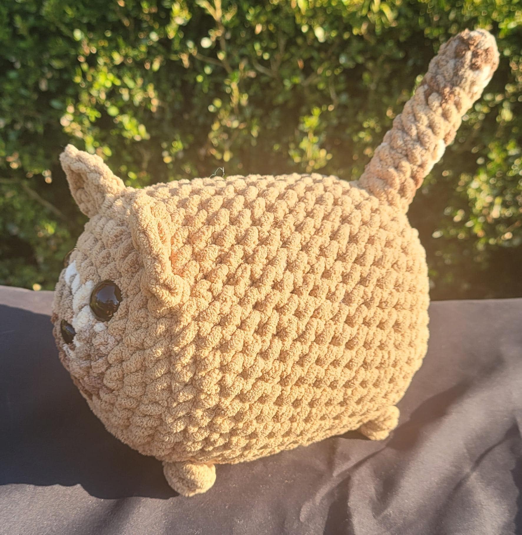 Dog Plushie, Loaf Dog Amigurumi, Puppy Stuffed Animal, German Shepard, Crochet Doggie