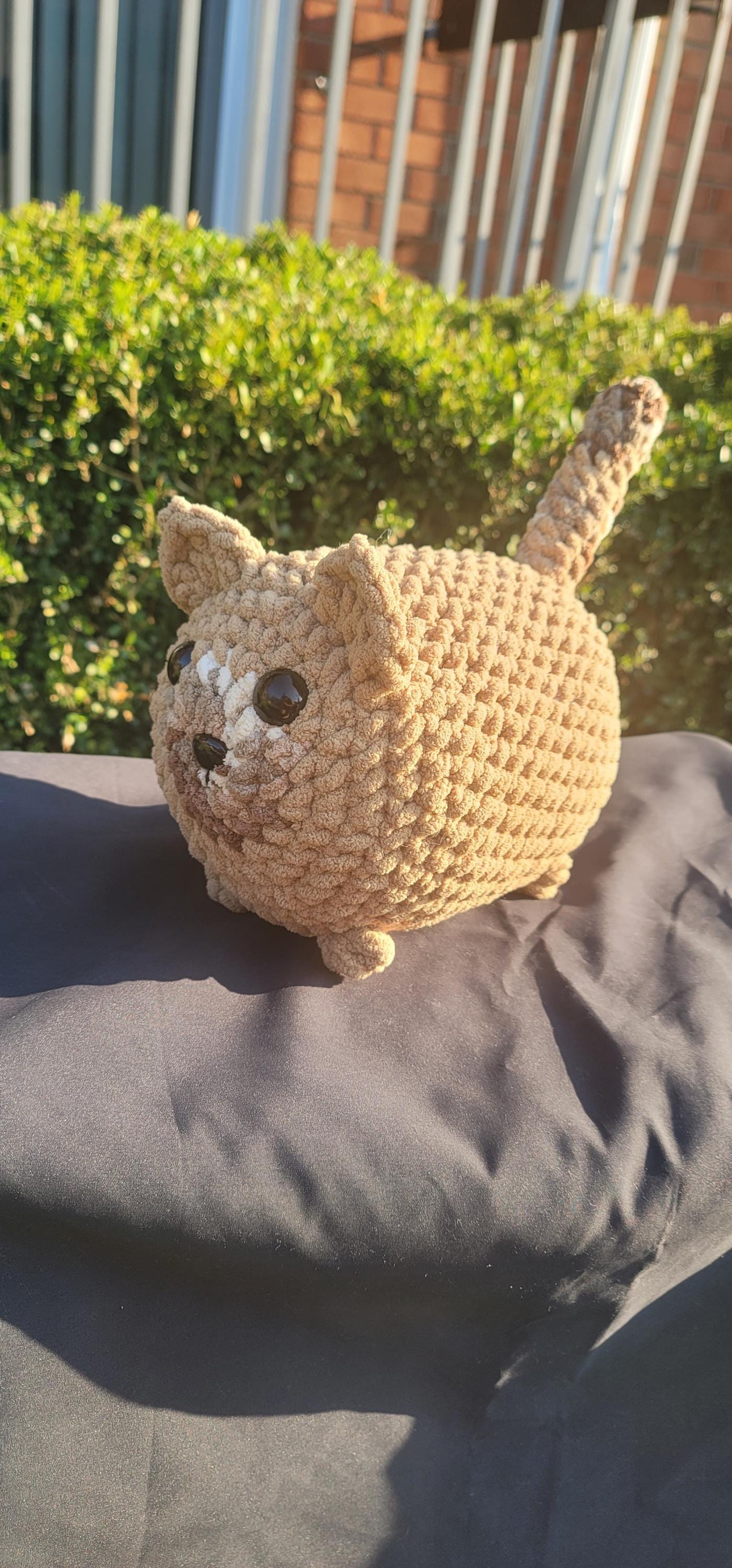 Dog Plushie, Loaf Dog Amigurumi, Puppy Stuffed Animal, German Shepard, Crochet Doggie