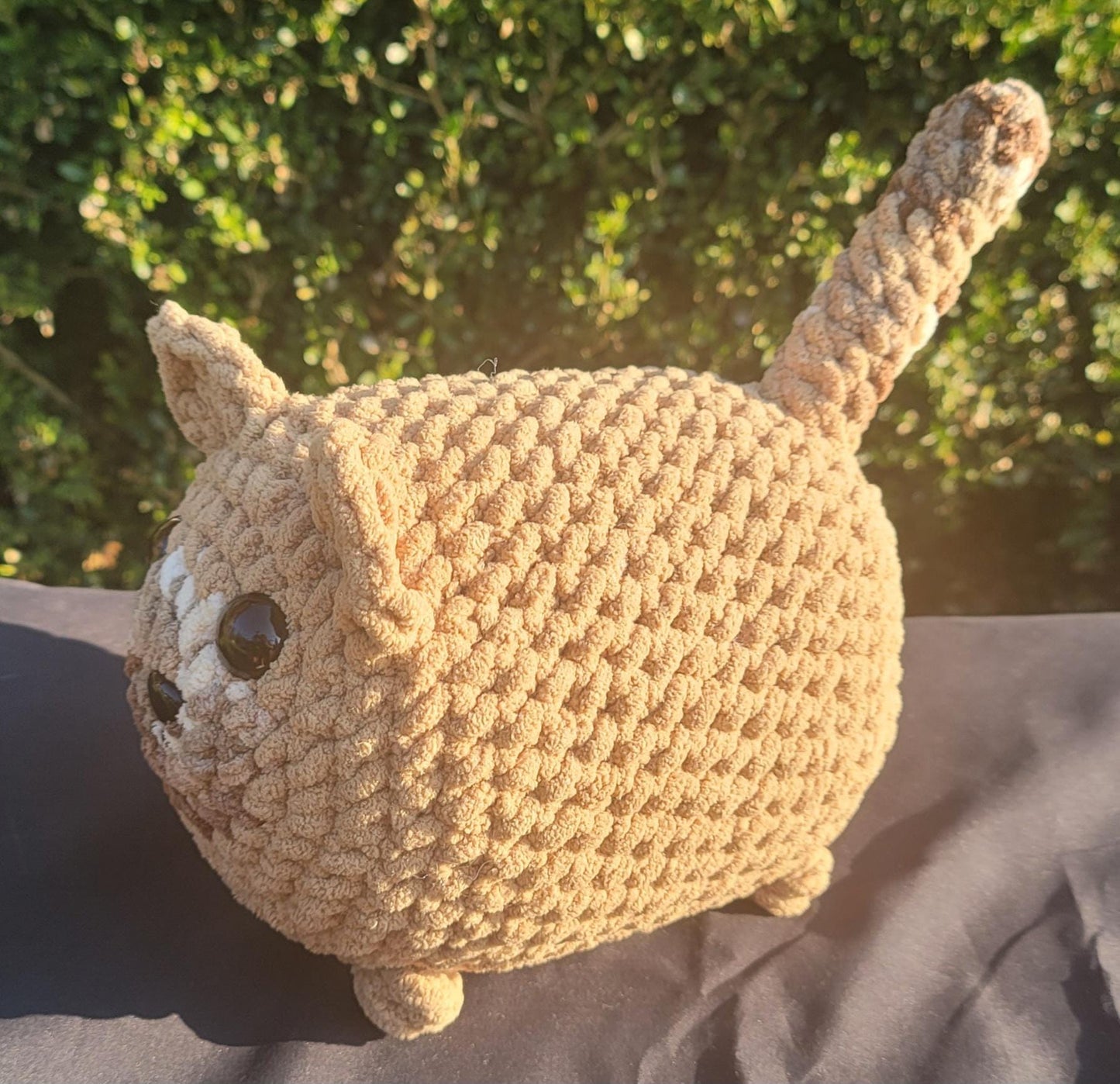 Dog Plushie, Loaf Dog Amigurumi, Puppy Stuffed Animal, German Shepard, Crochet Doggie