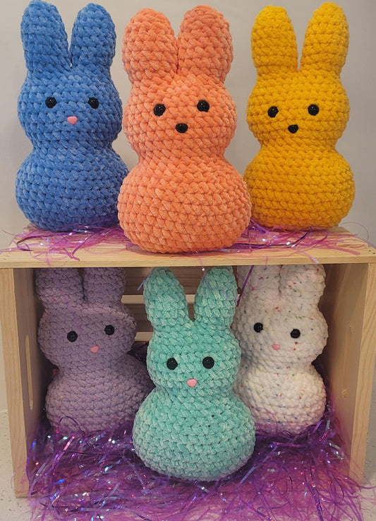 Bunny Peeps in Vibrant Colors
