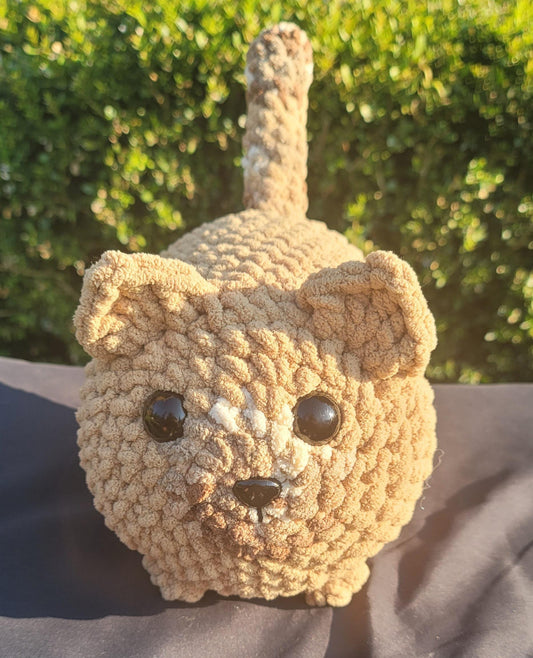 Dog Plushie, Loaf Dog Amigurumi, Puppy Stuffed Animal, German Shepard, Crochet Doggie