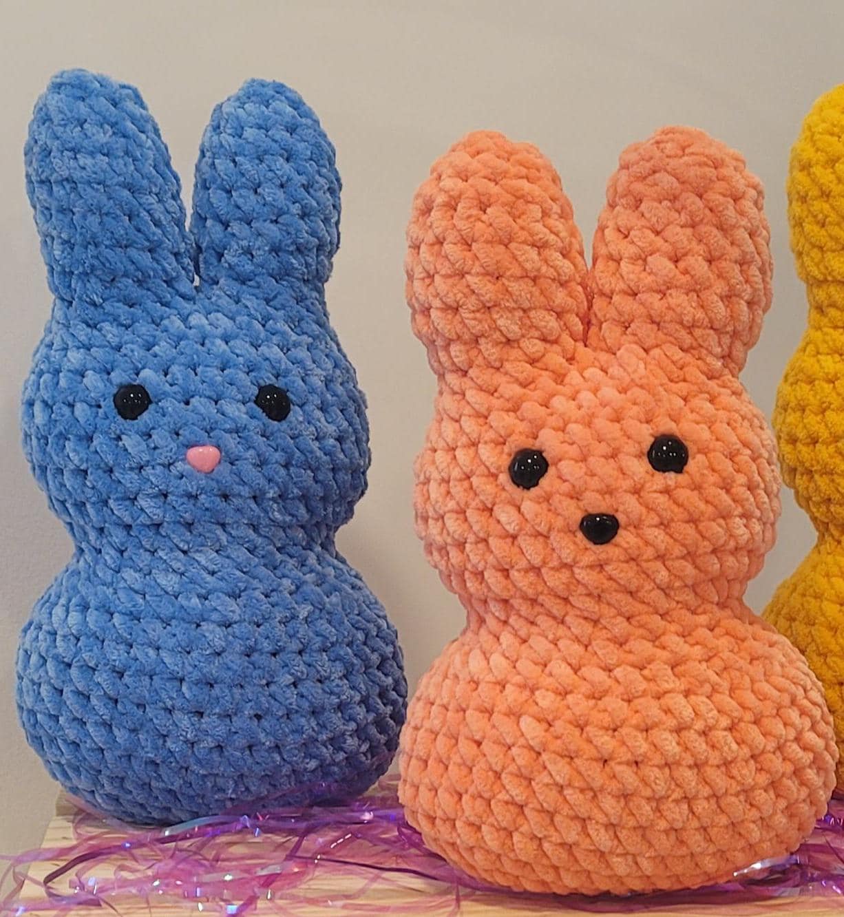 Bunny Peeps in Vibrant Colors