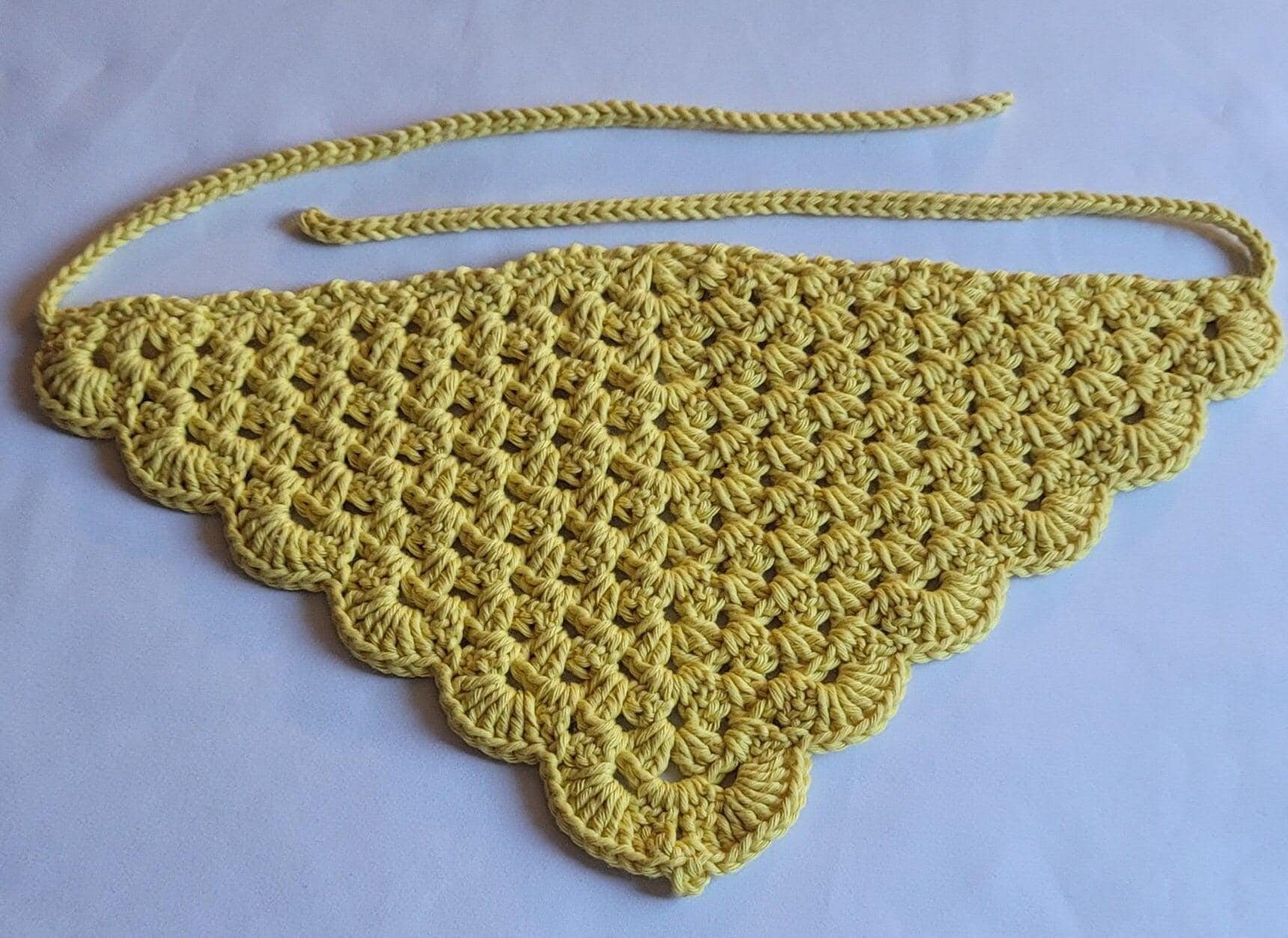 Handmade Crochet Bandanas in many colors, Colorful Head Wraps