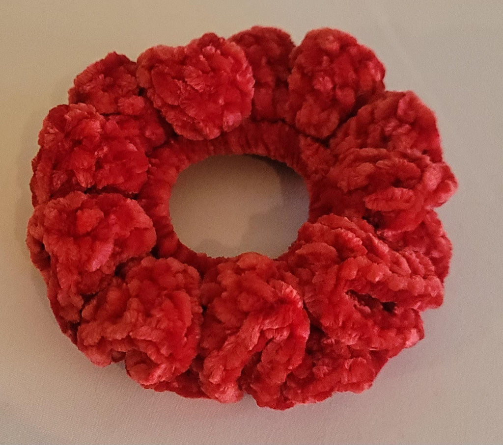 Crochet Scrunchies - Luxurious, Stylish, and Comfortable Hair Accessories in Vibrant Colors