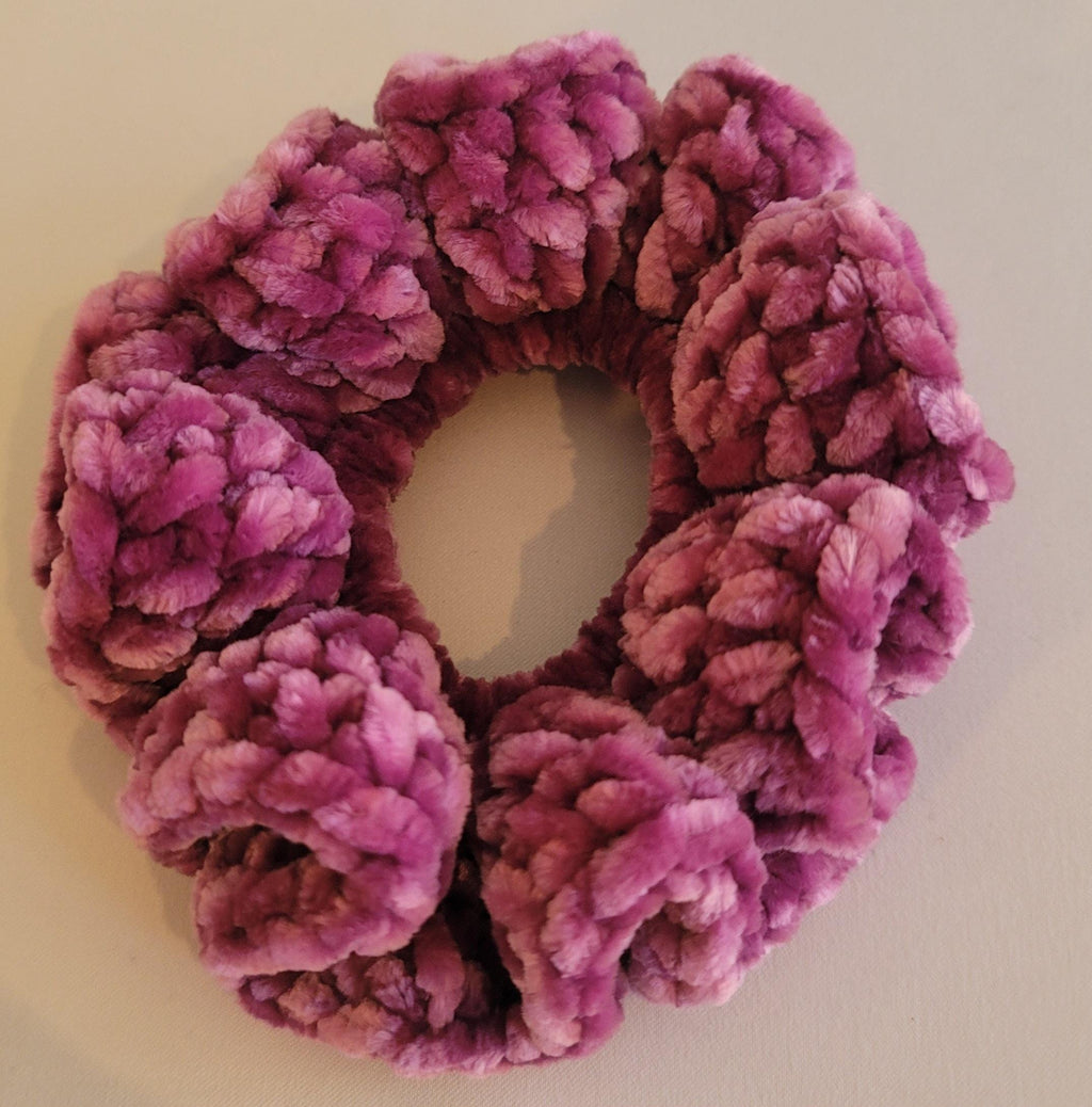Crochet Scrunchies - Luxurious, Stylish, and Comfortable Hair Accessories in Vibrant Colors