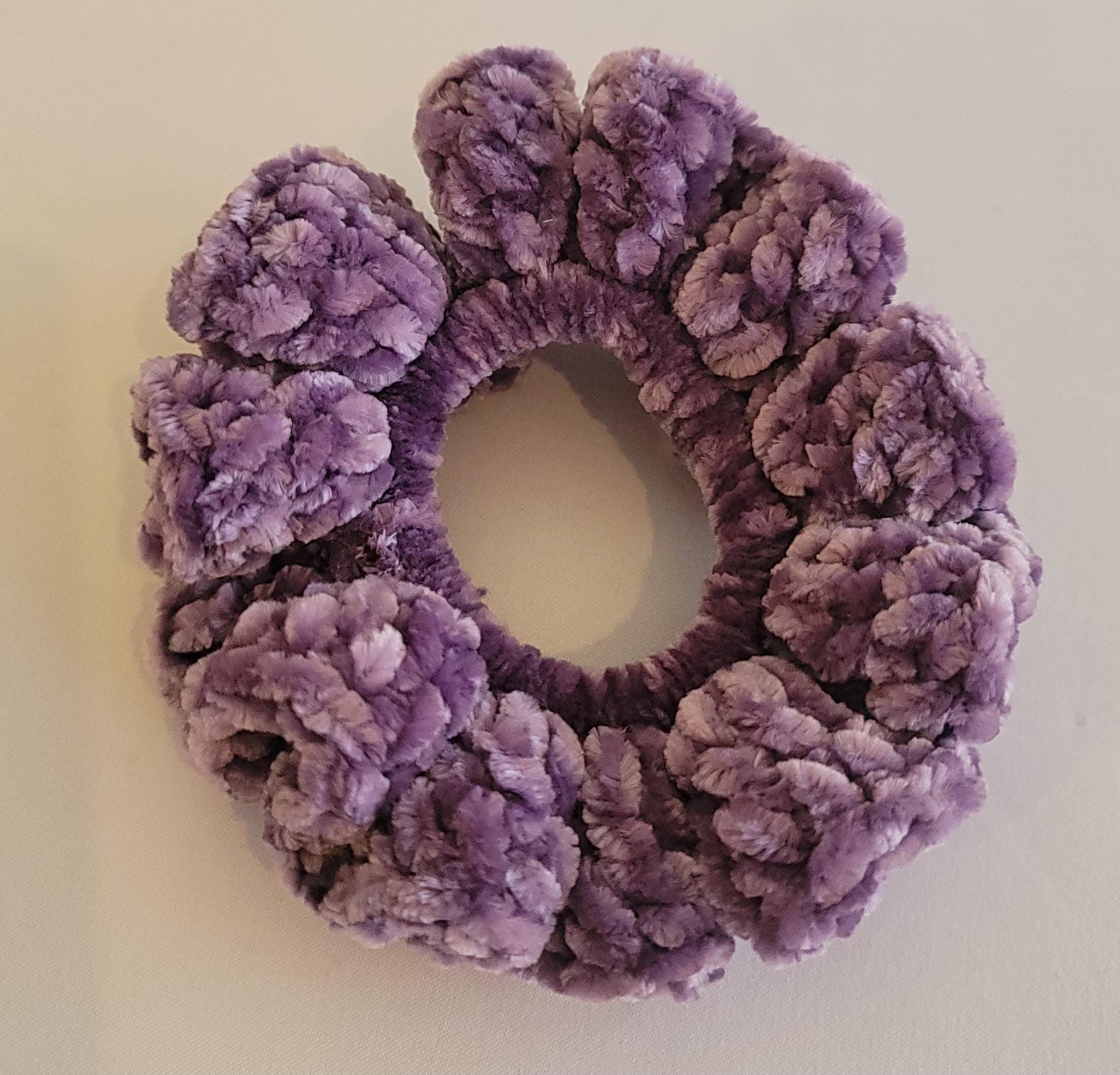 Crochet Scrunchies - Luxurious, Stylish, and Comfortable Hair Accessories in Vibrant Colors