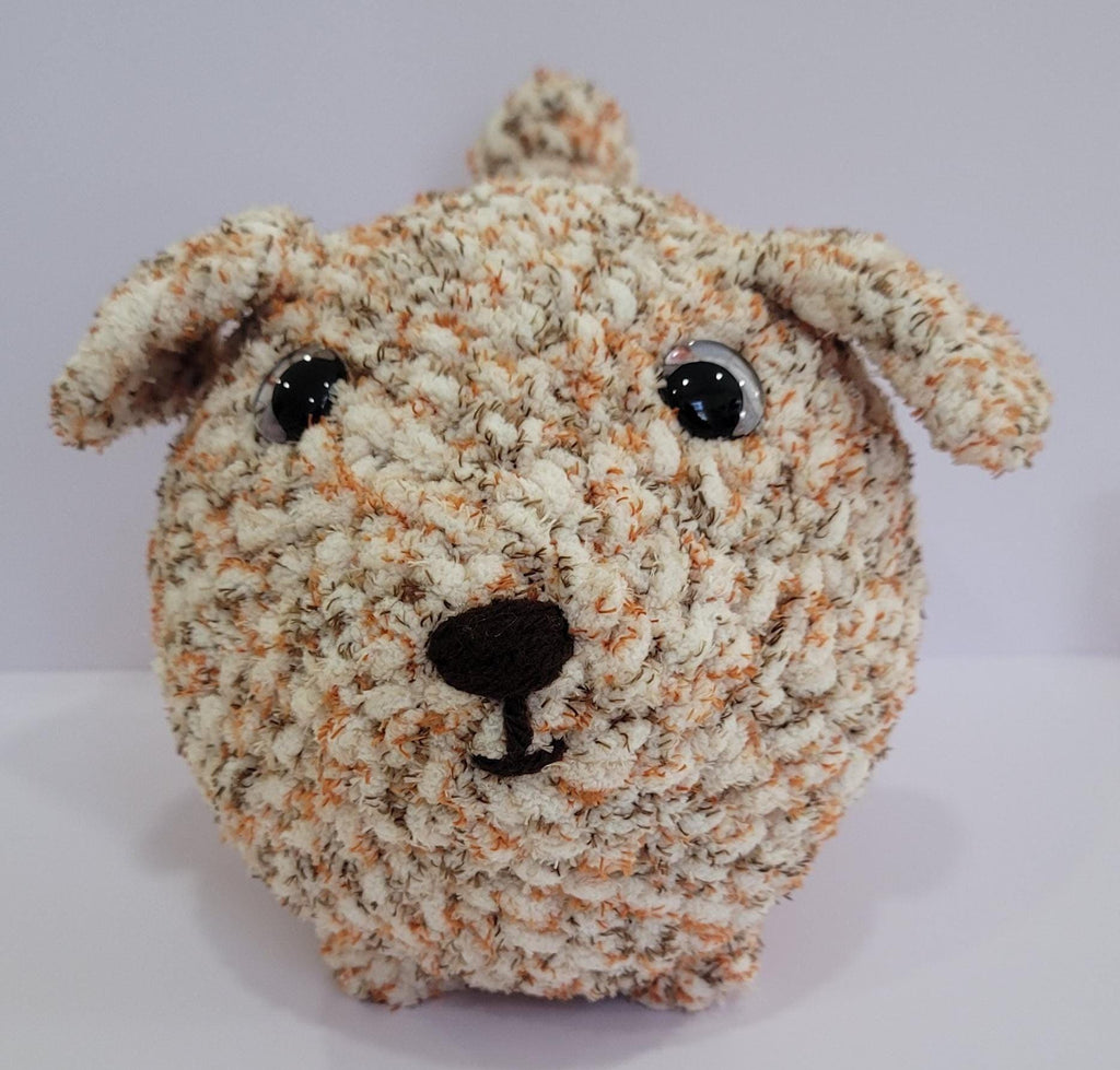 White, Brown, and Orange Loaf Dog