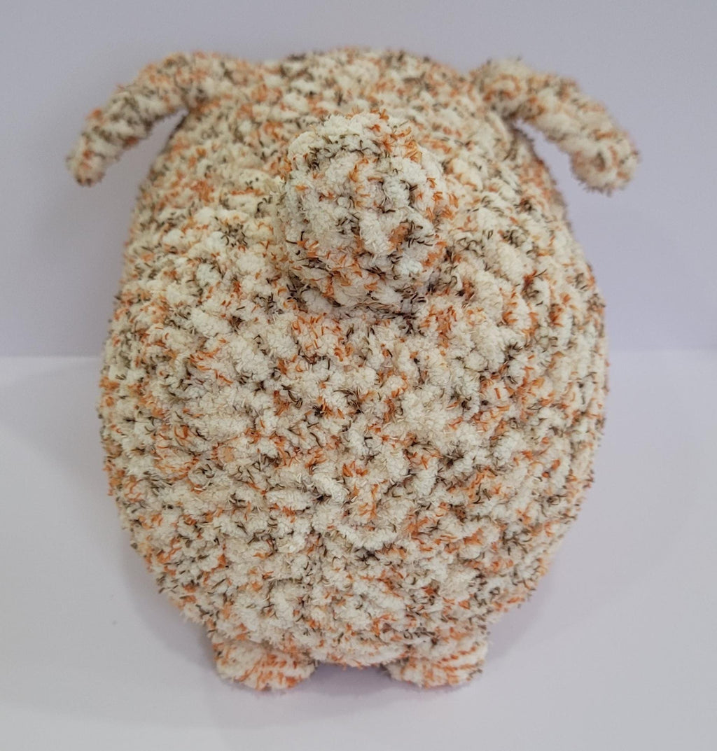 White, Brown, and Orange Loaf Dog