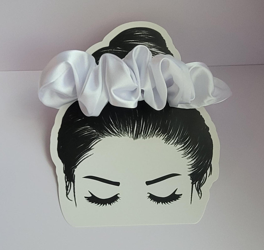 Colorful Crochet Hair Scrunchies Set, Handmade Soft Hair Ties for Women and Girls