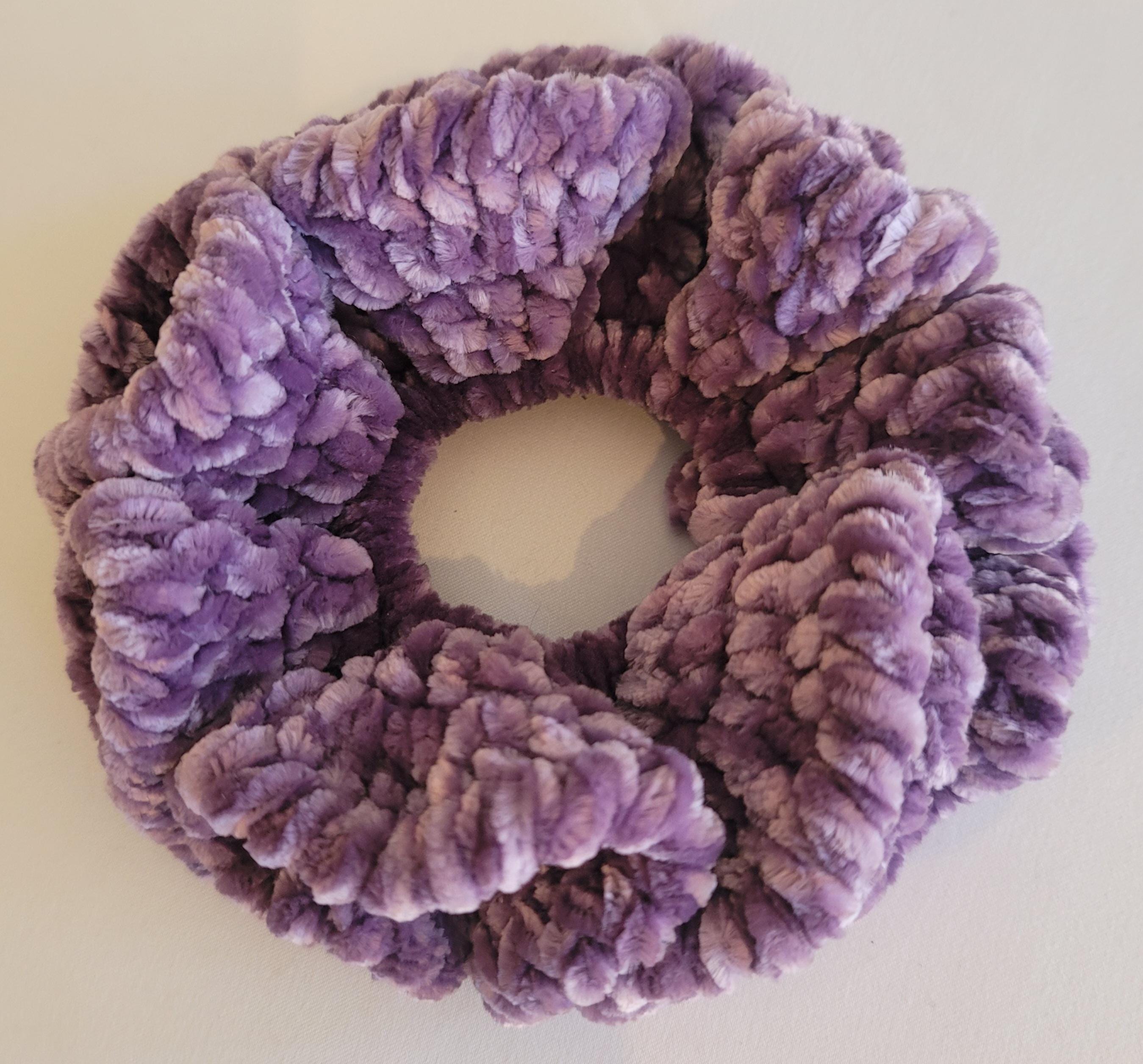 Crochet Scrunchies - Luxurious, Stylish, and Comfortable Hair Accessories in Vibrant Colors