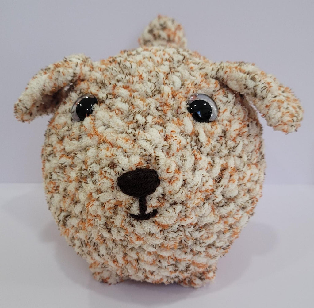 White, Brown, and Orange Loaf Dog