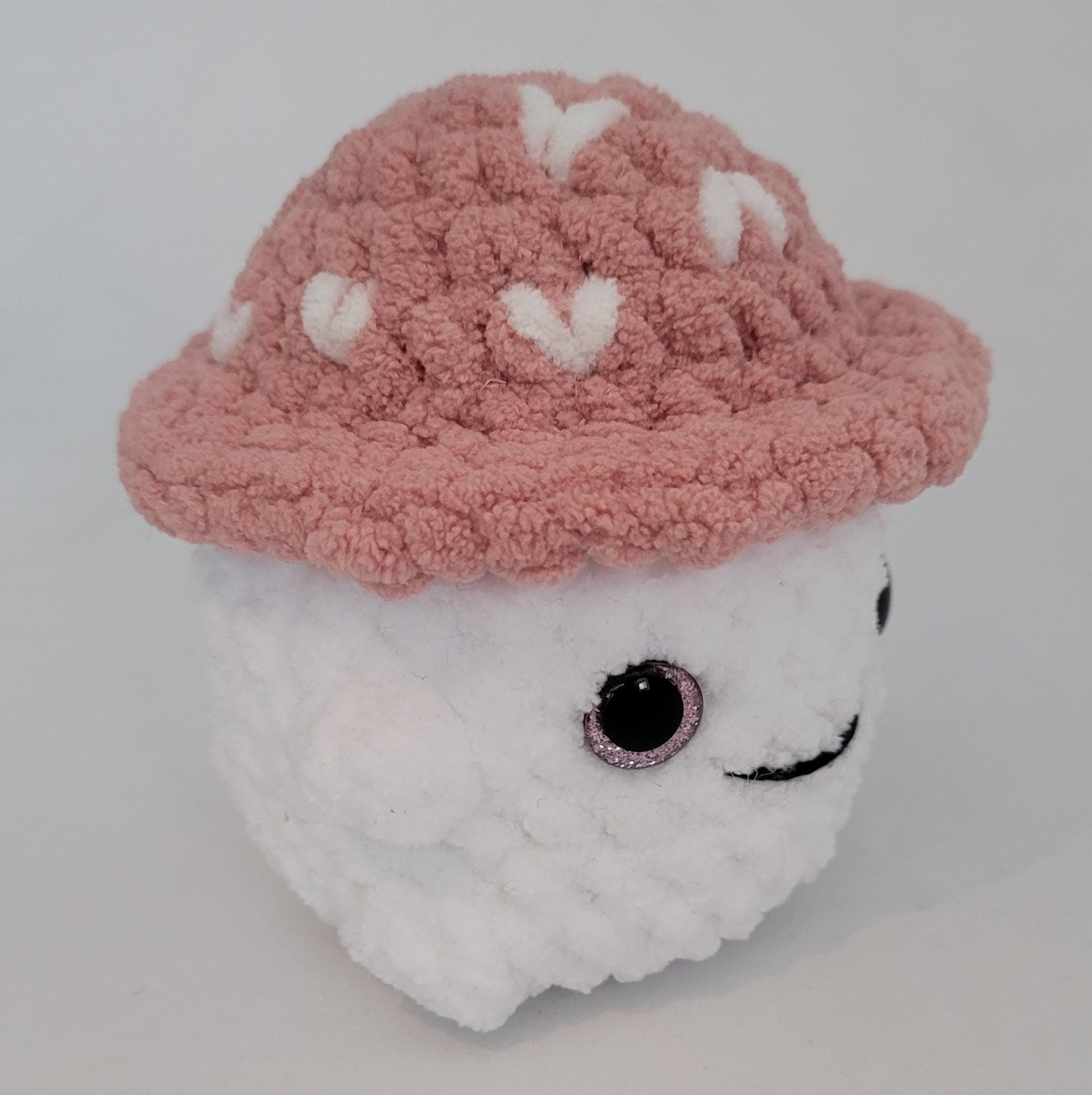 Rose, Multicolor, and White Mushroom