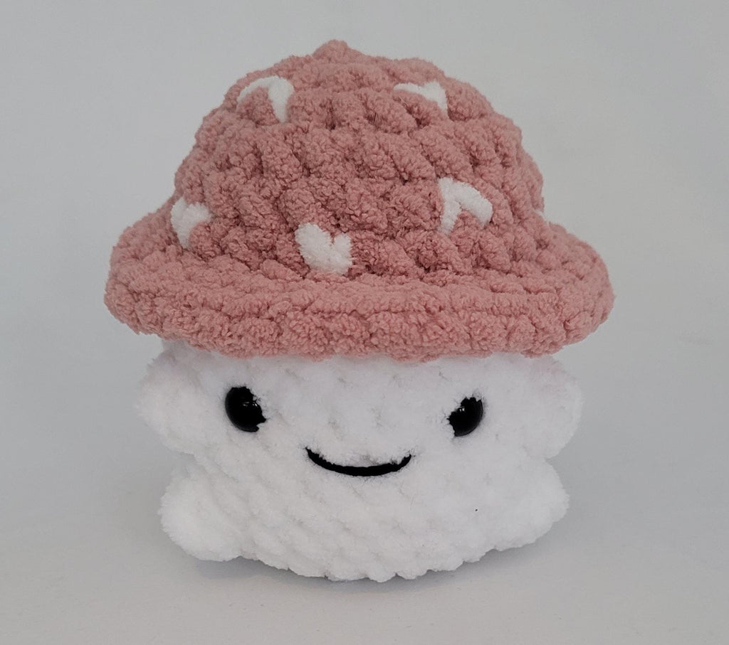 Rose, Multicolor, and White Mushroom