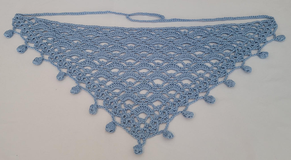 Bandanas - White, Light and Dark Yellow, Tan, Red, Rose, Blue, and Light Blue