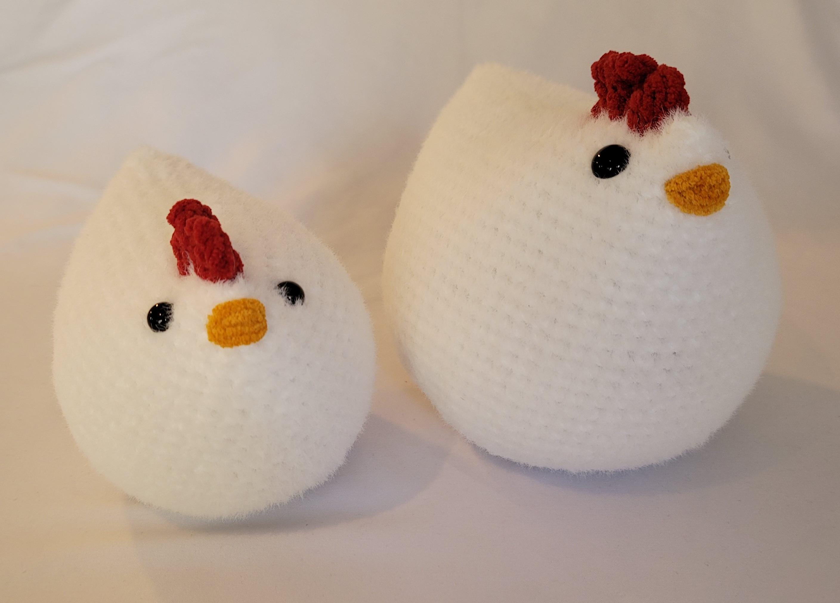 Burgundy, Tan, Black, Blue, White, and Cream Colored Chicken