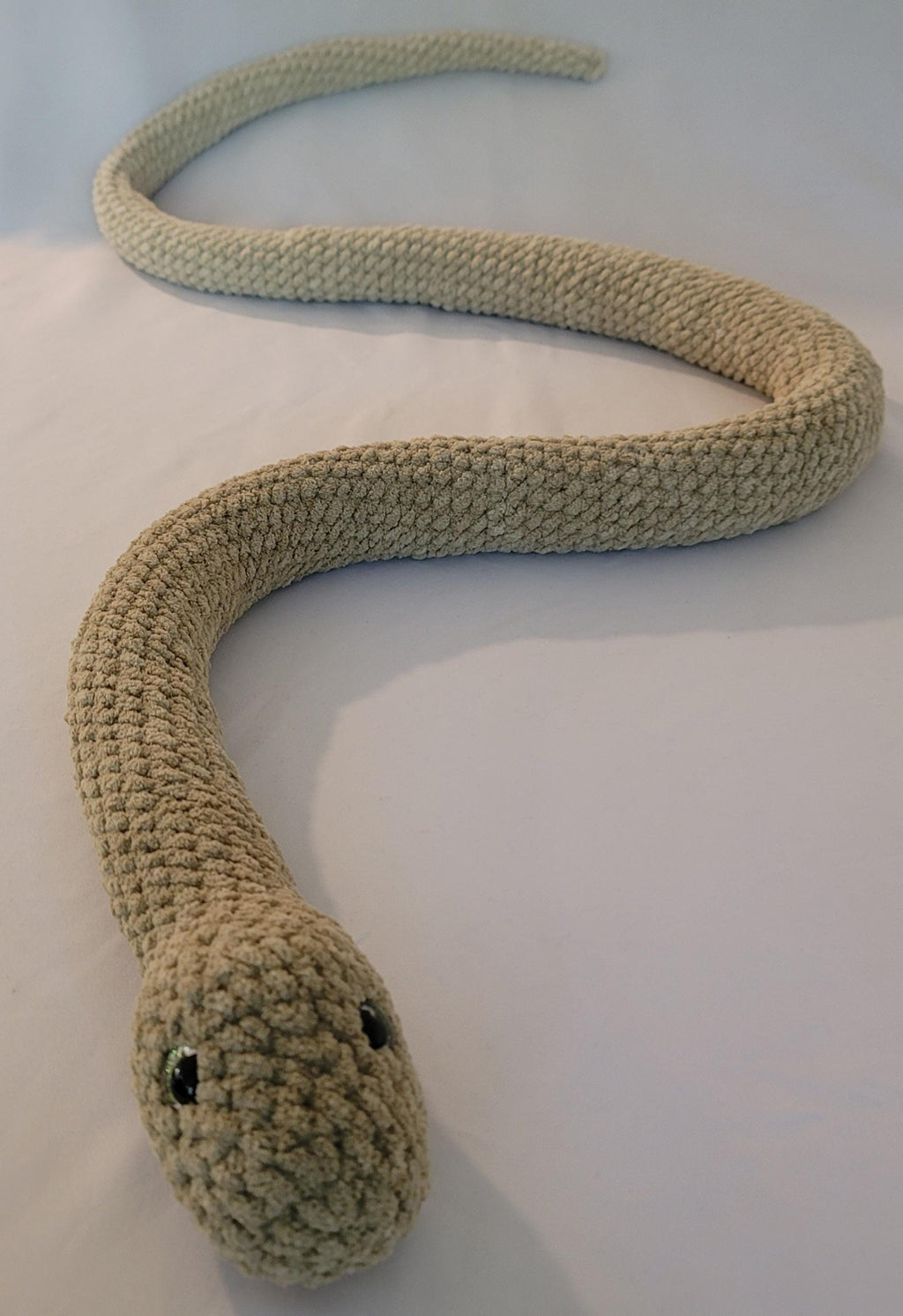 Yellow, Light green and White Snake