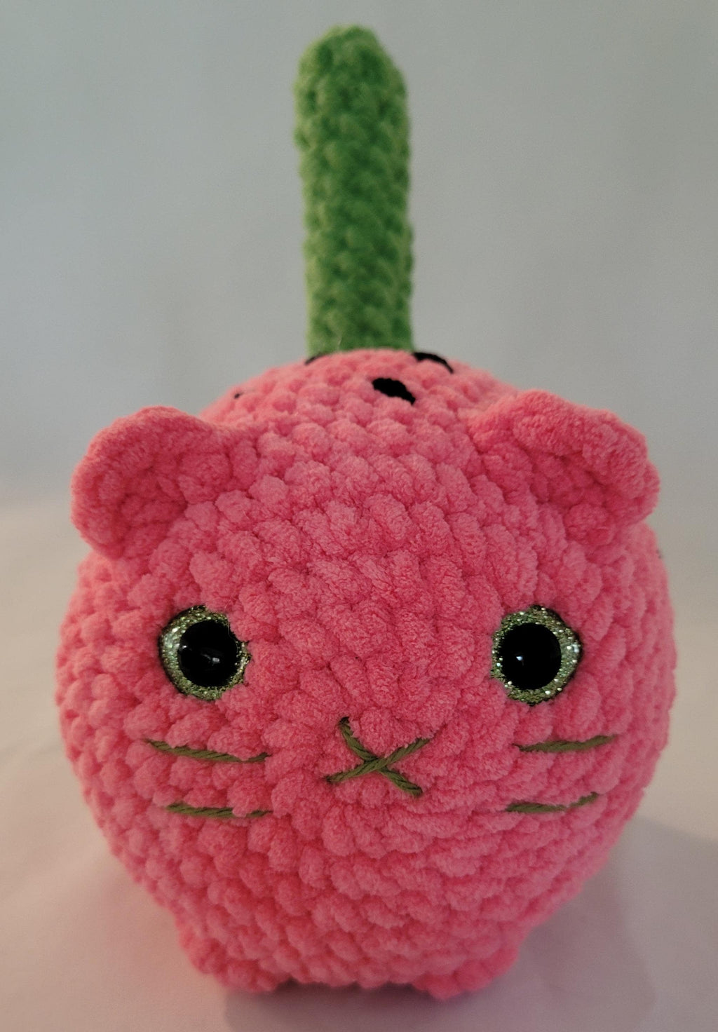 Crochet Watermelon Loaf Cat