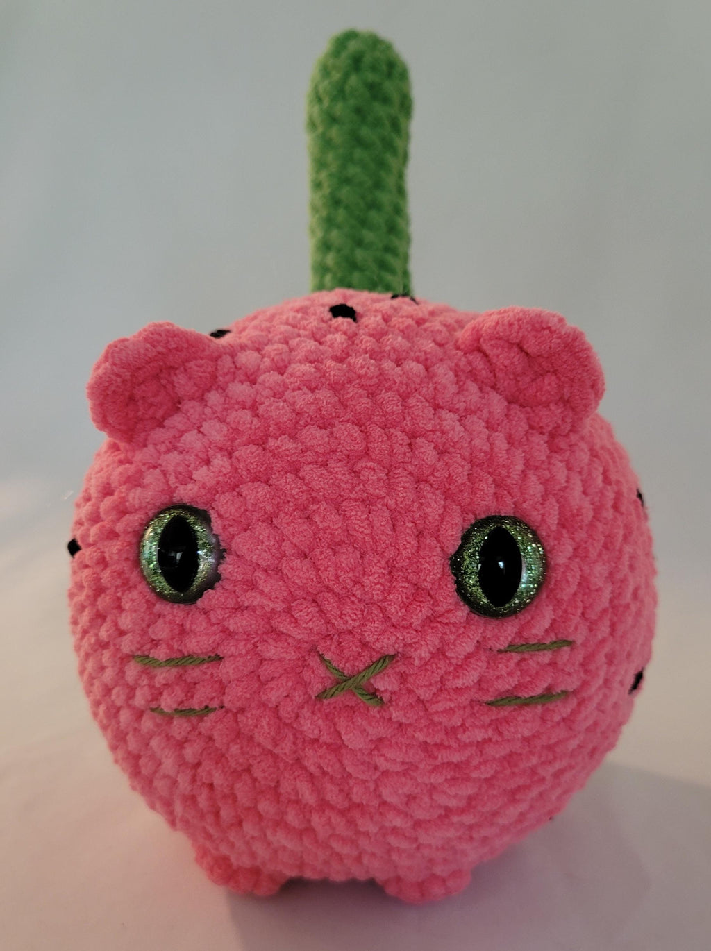 Crochet Watermelon Loaf Cat