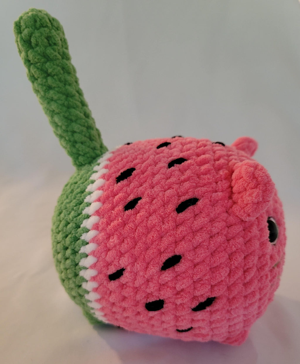 Crochet Watermelon Loaf Cat