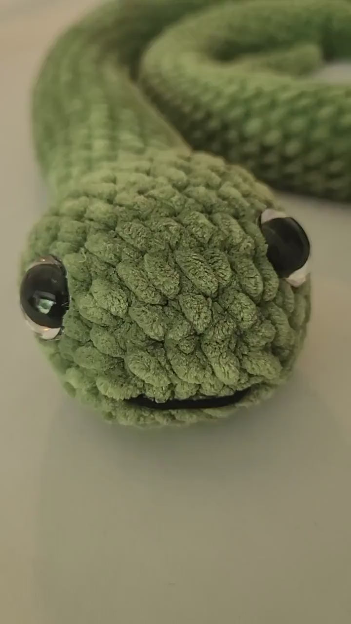 Crochet Snake Plush