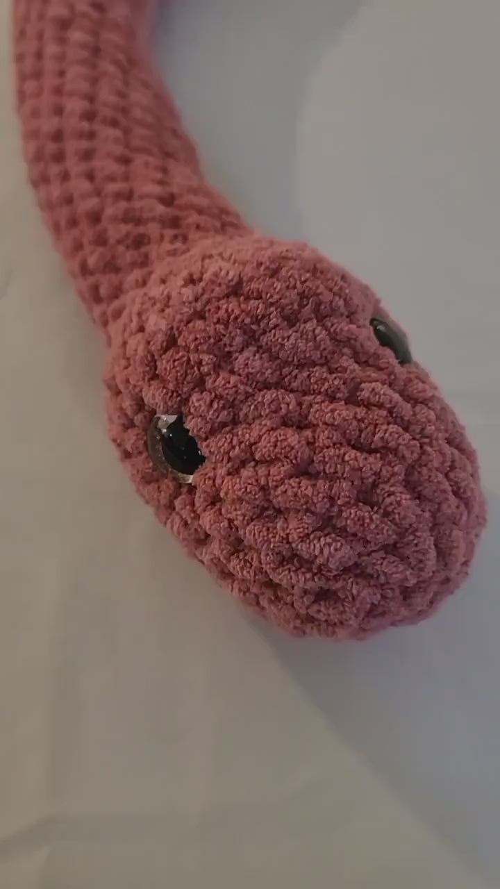 Crochet Snake Plush