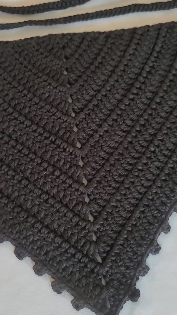 Crochet boho Bandana
