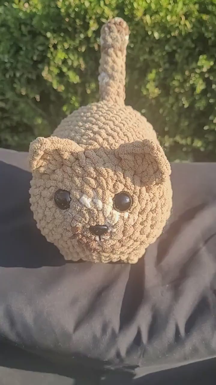 Dog Plushie, Loaf Dog Amigurumi, Puppy Stuffed Animal, German Shepard, Crochet Doggie